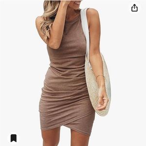 Brown Mini Dress